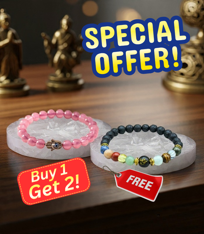 Navagraha Shanti & Love Attraction Crystal Combo (Energized + Lab Certified)